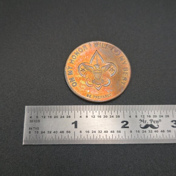 Boy Scout Pocket Good Turn Token Coin A7126 - Picture 5 of 6